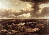 Dutch Landscape Viewed from the Dunes by Philips Koninck